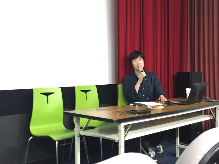 董冰峰老師演講。