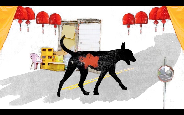 《大崎布袋戲》以轉描動畫和拼貼形式創造了一場關於動物和芒果們的大亂鬥