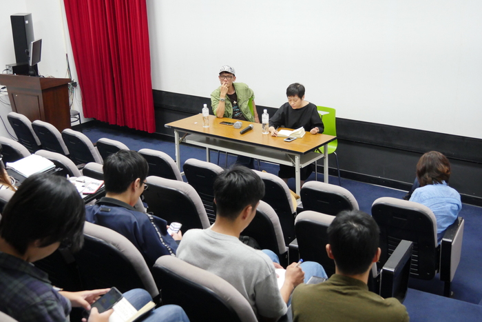 越南河內戲劇與電影學院老師和同學分享製作經驗