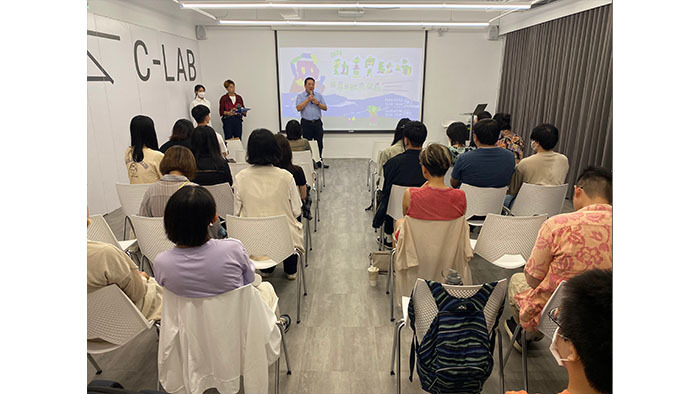 「2023當代動畫實驗場—兩岸三校交流展」活動開場致詞(銘傳大學數媒系詹仕鑑老師)