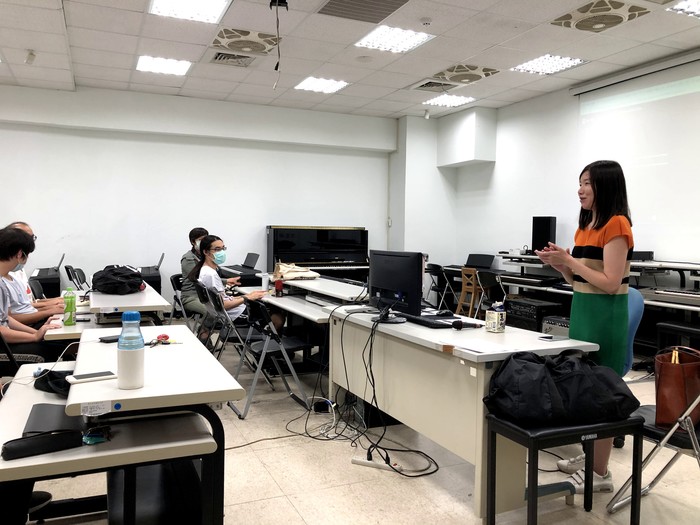 爵士電顫琴家蘇郁涵老師講座