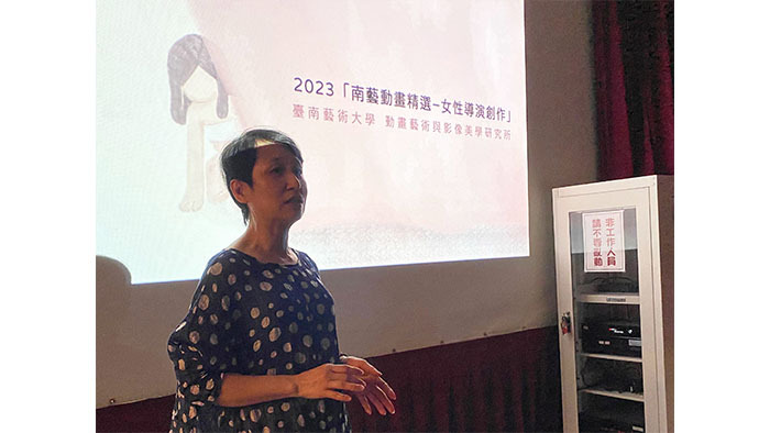 本所策劃指導這次活動林巧芳老師,當天開場與致詞。