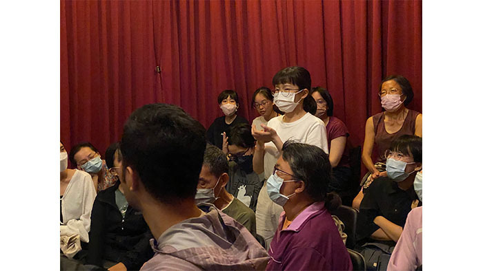 《卵》導演許瓊文分享她的創作理念。