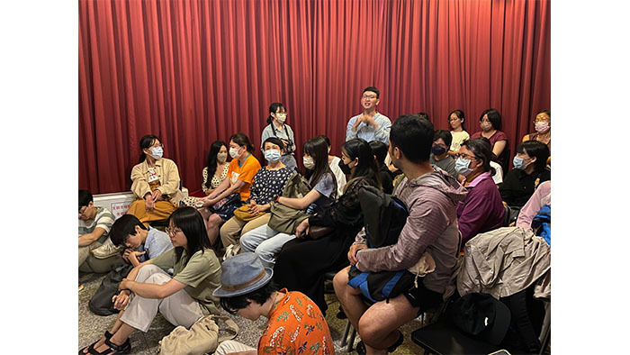 本次活動影人齊聚與現場溫馨交流實況。