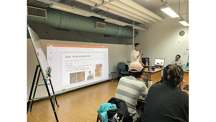 由主持人袁子賢助理教授作為講座開場