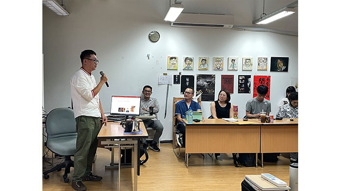 由主持人袁子賢助理教授作為講座開場