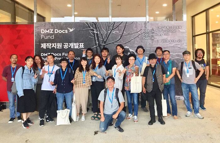第十屆DMZ影展在坡州舉行，亞洲合製計畫由韓國藝術大學、龍仁大學、東京藝術大學、雲南大學、雲南藝術學院及台南藝術大學等六個學校師生共同參與
